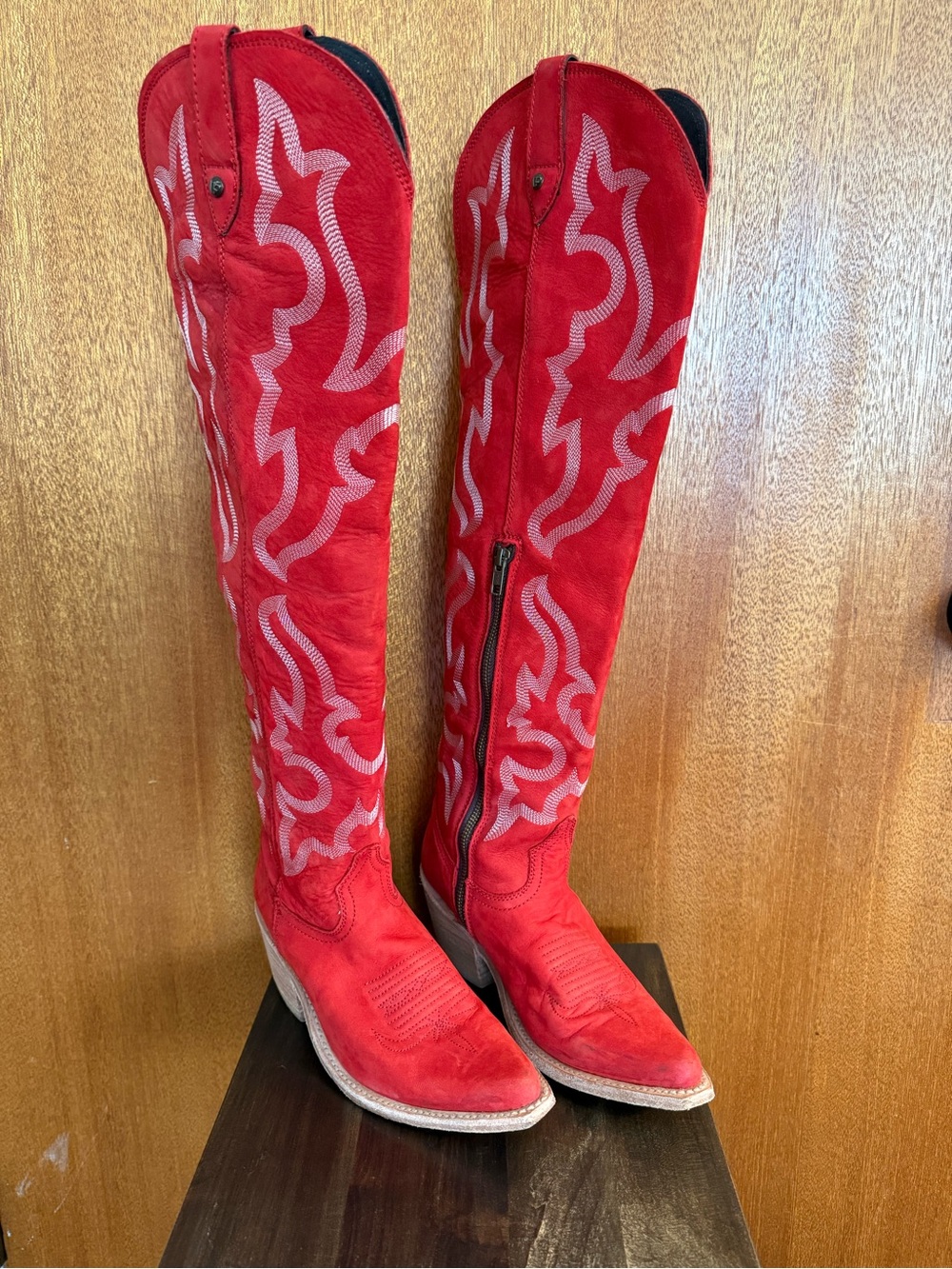 Liberty Black Boots over the Knee Western Boots